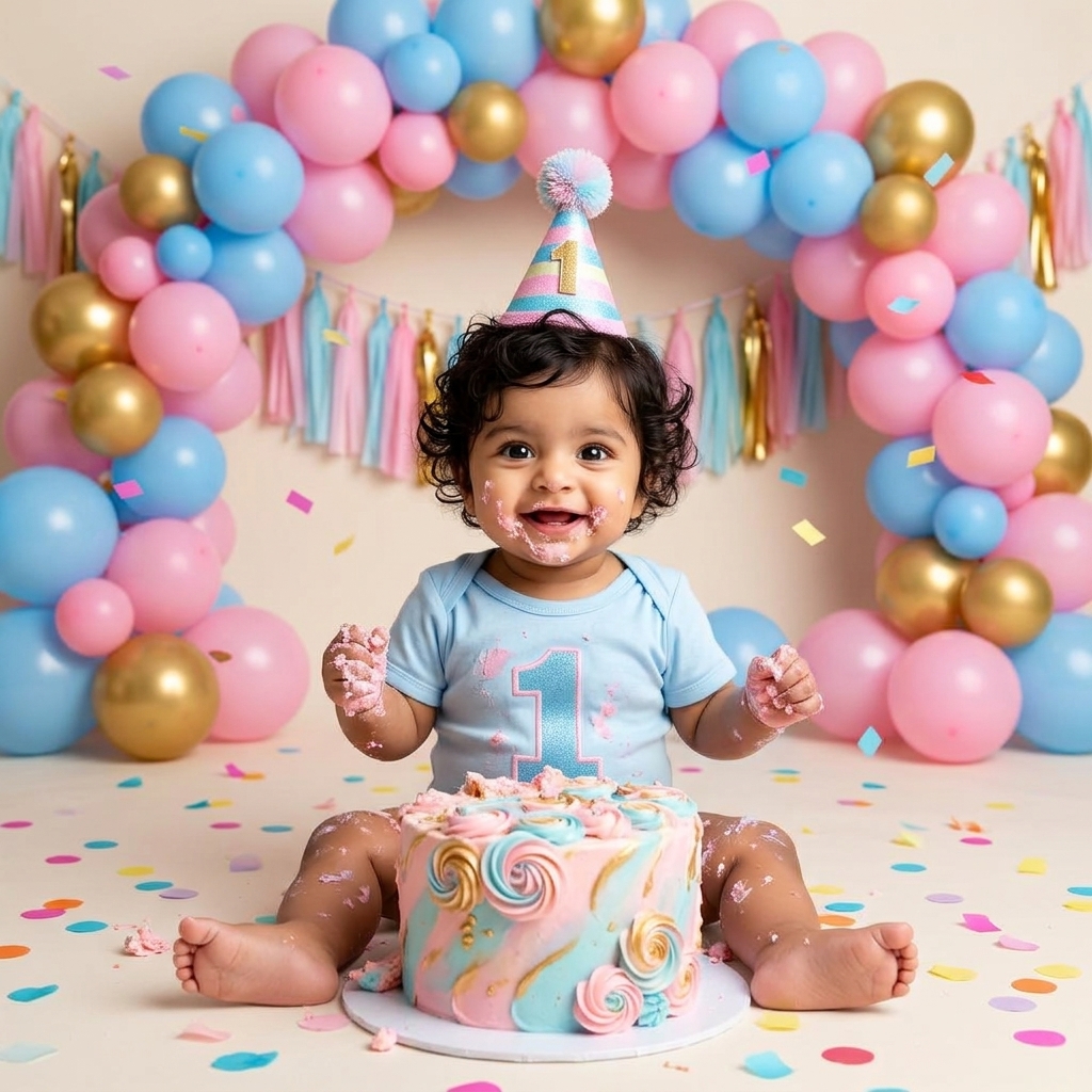 Cake Smash Portrait